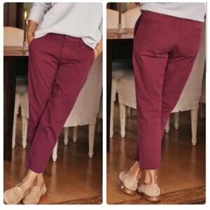 Frank & Eileen Wicklow Italian Chino Pant - Size 00 (New)